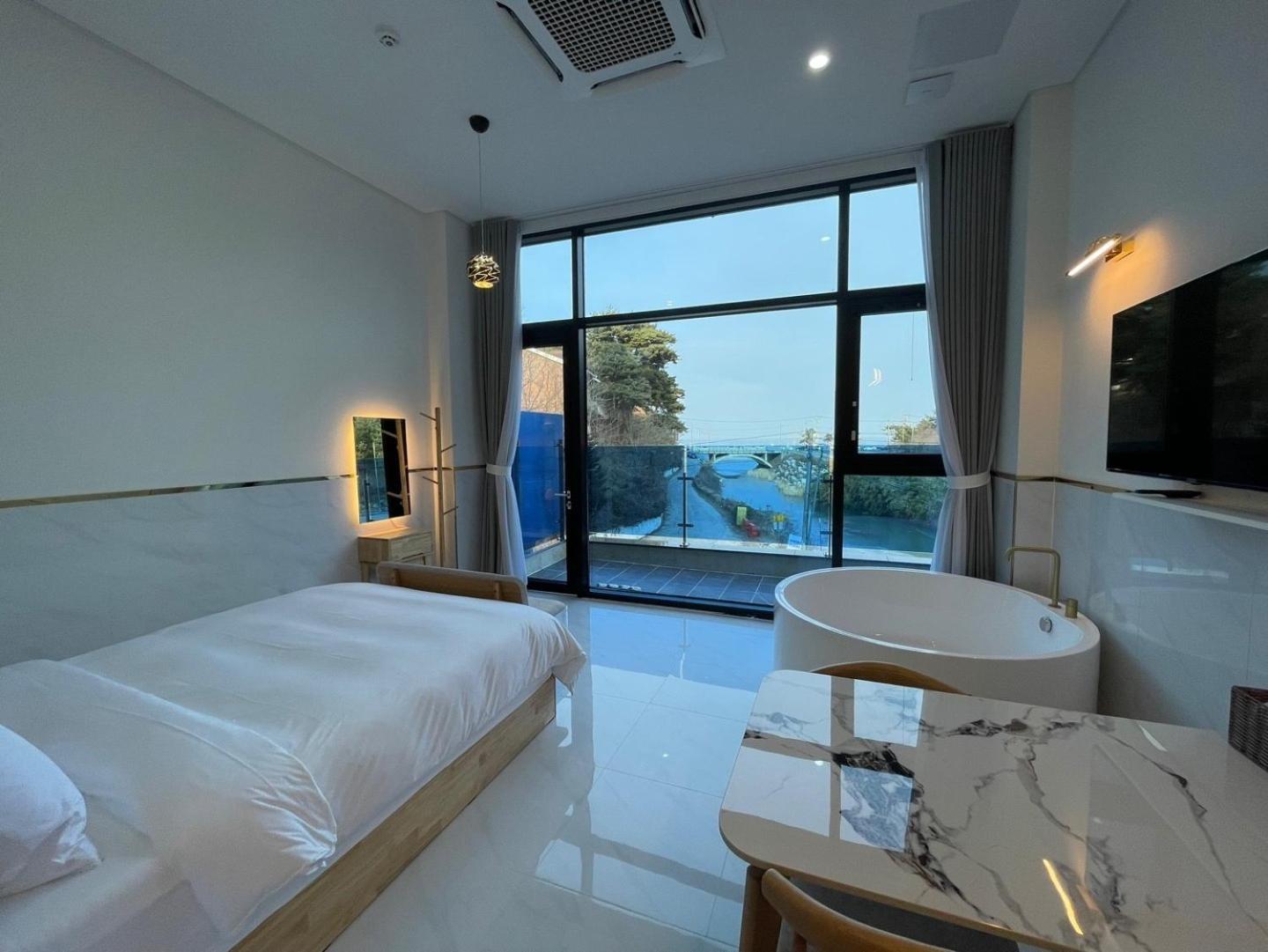 Today Gyeongpo Oceanview Pension Gangneung Habitación foto