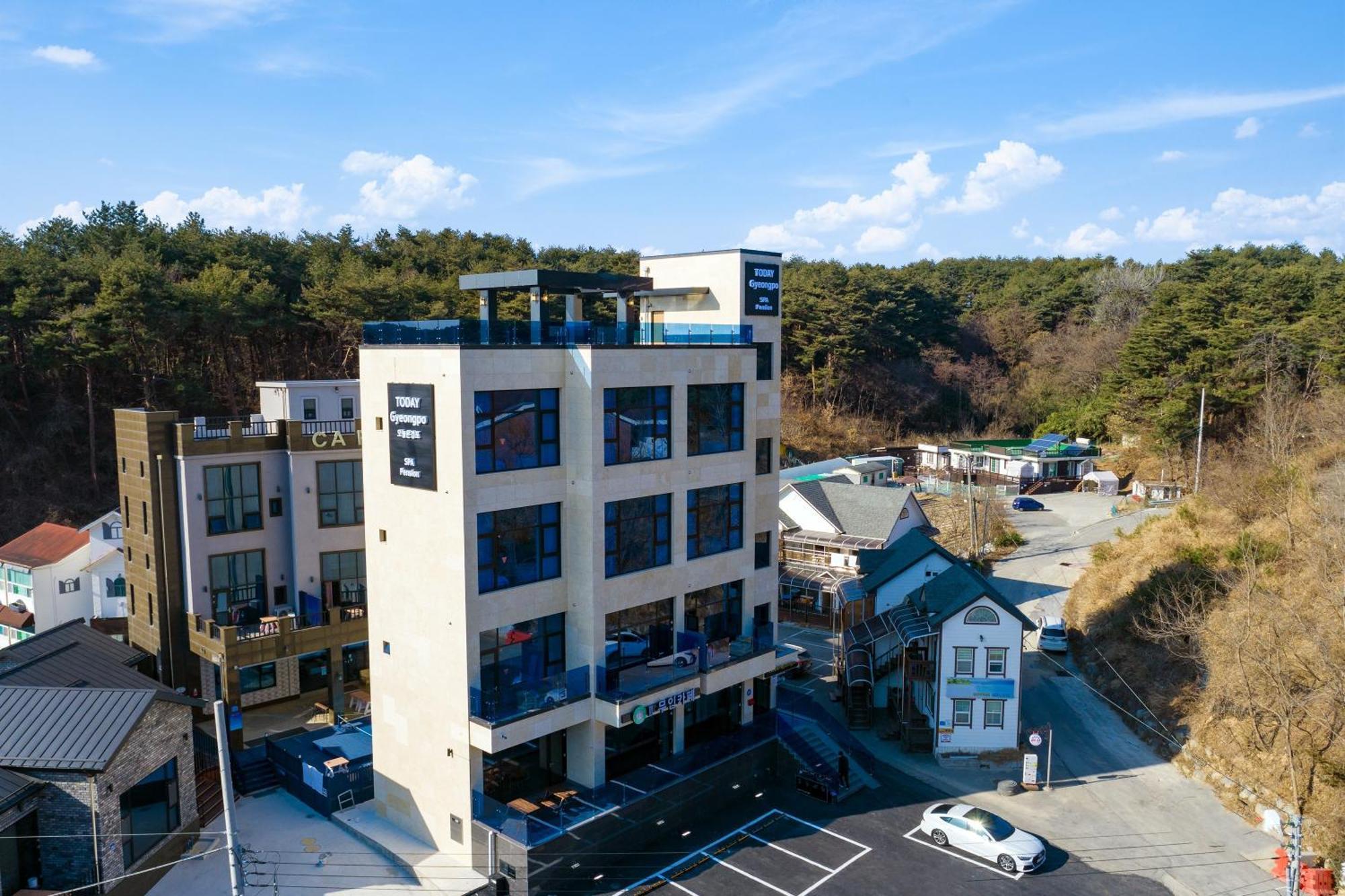 Today Gyeongpo Oceanview Pension Gangneung Exterior foto