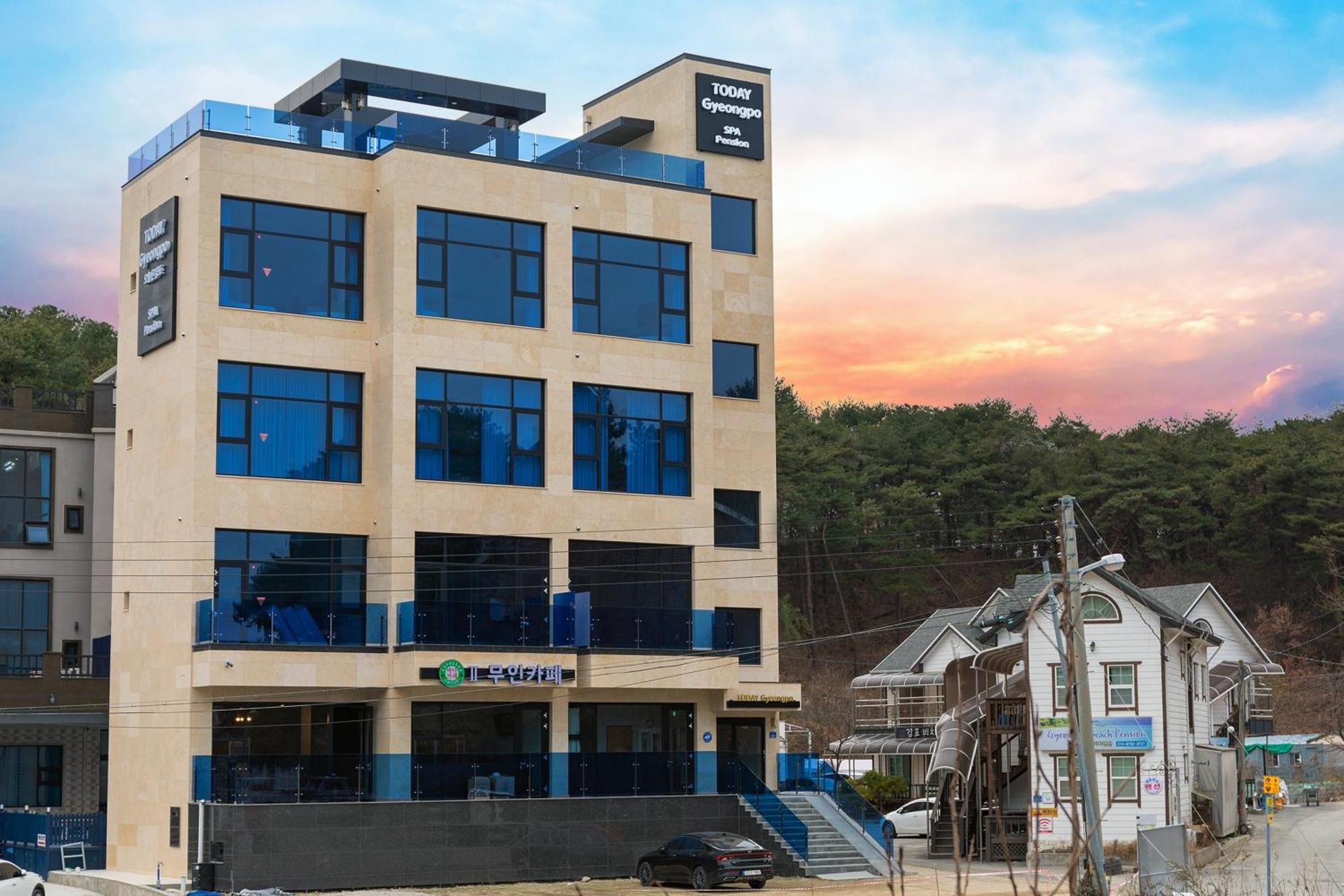 Today Gyeongpo Oceanview Pension Gangneung Exterior foto